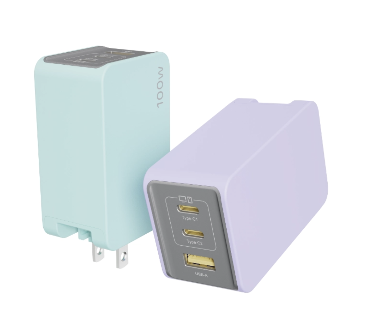 UE Electronic 100W アメリカ標準 GaN 急速充電器ブロック