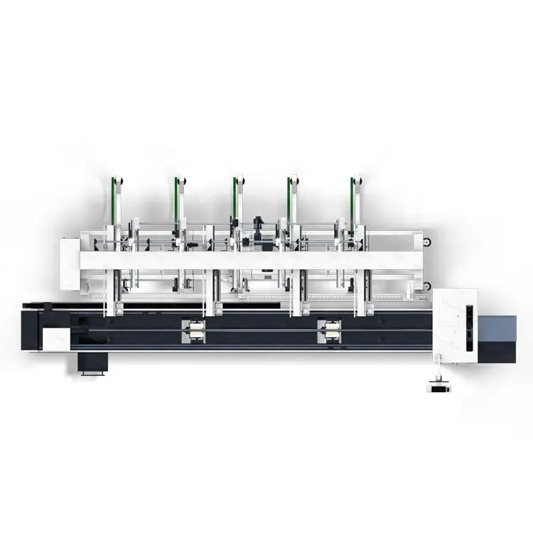 A fiber laser cutter Laserová řezačka vláken