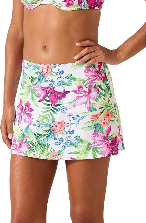 tommy bahama coastal gardens skort white womens swimwear