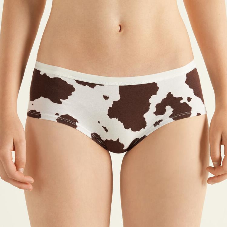 Printed Cotton Ladies Permeable Panties