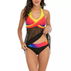 Jupe de contrôle du ventre Tankini Beachwear