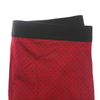 Boxer court rouge foncé pour hommes