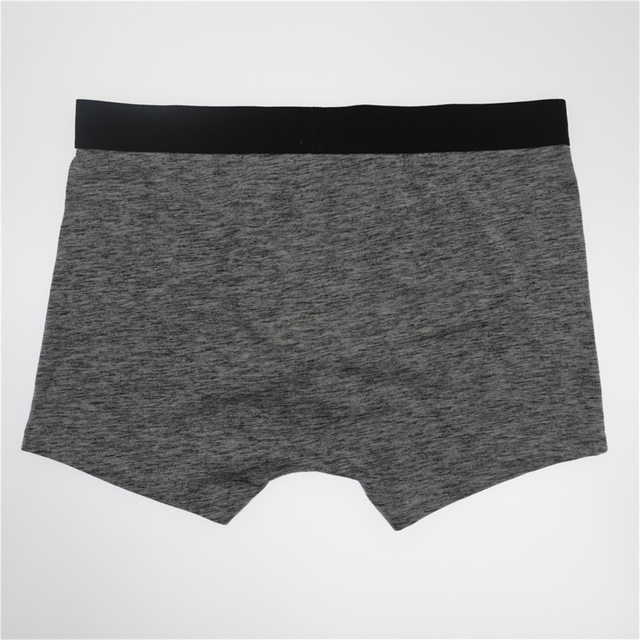 Boxer court gris foncé pour homme