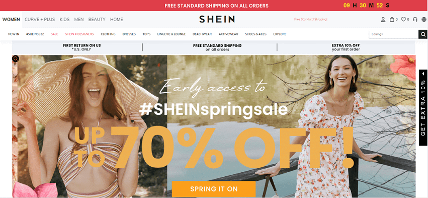 shein website