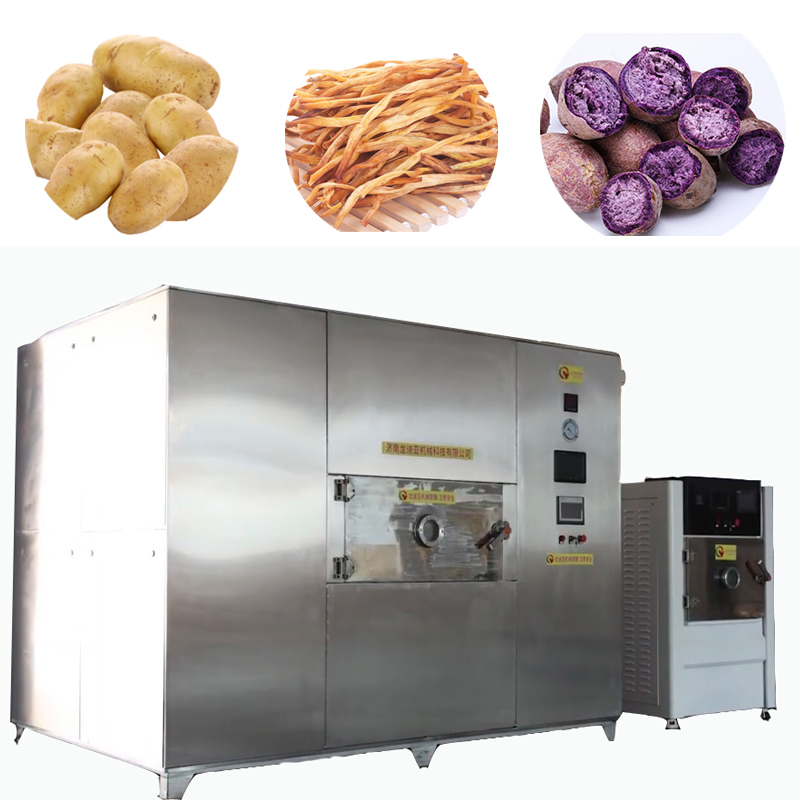 Microwave drying equipment for fruits and vegetables 青果用マイクロ波乾燥装置