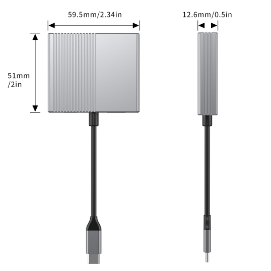 MacBook Pro 및 Air용 USB-C 허브 모델