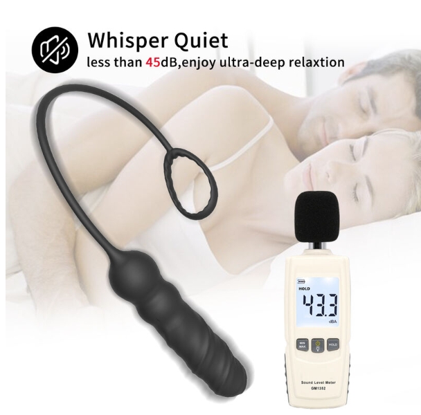 Vibrateur de masseur de bouchon anal à télécommande sans fil avec 16 fréquences de vibration jouet sexuel pour couple adulte