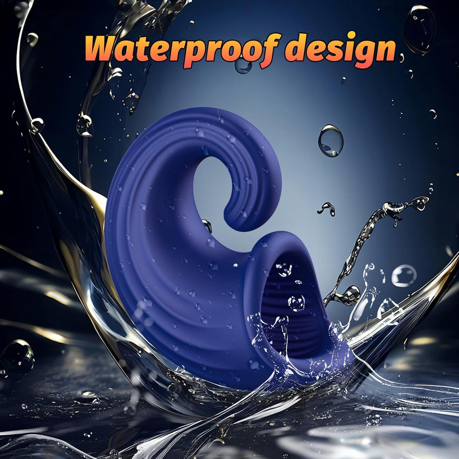 360 Degree Silicone Bead Wrap 10 Touch Vibration
