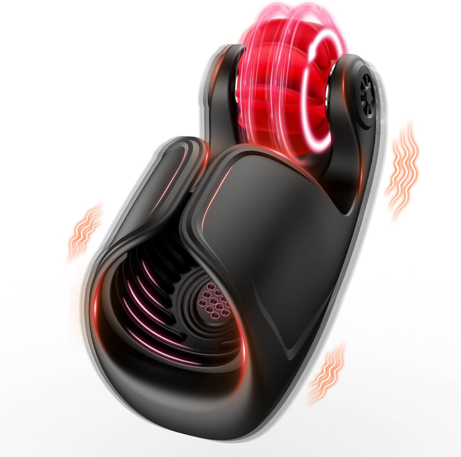 10 Pulses And Rolling Licking Modes Masturbator Toys