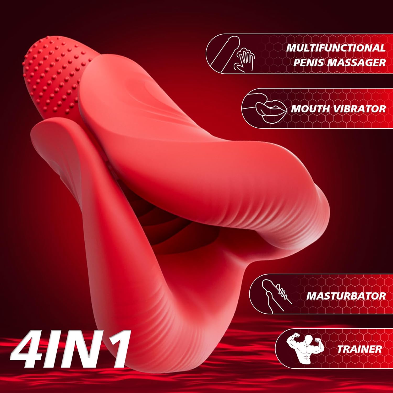 Sexspielzeug für Männer männlicher Masturbator Vibrator