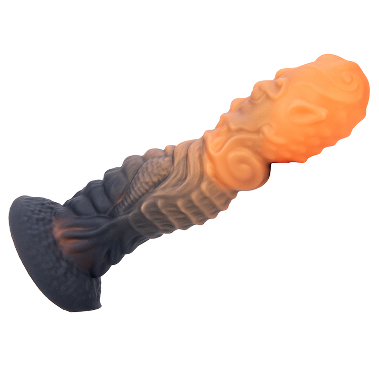 Gemischte Farbe langer Mann Dildo Analstecker