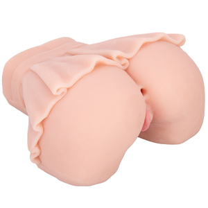 Realistic 2 in 1 Male Masturbators Vagina Skirt Girl Masturbator For Men