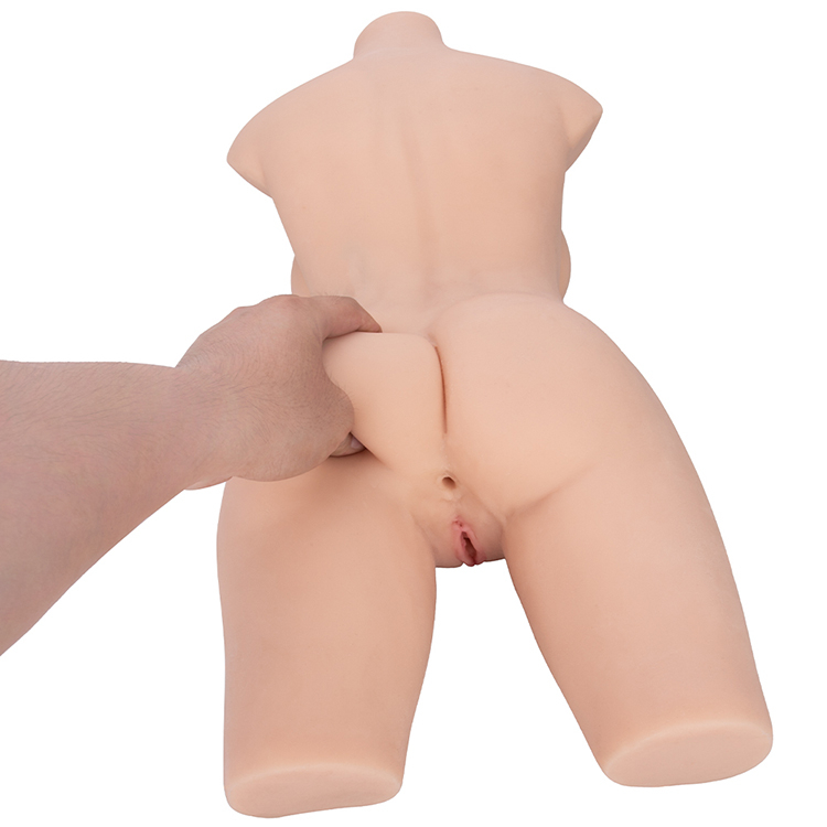  Male Masturbator with Realistic Boobs Vagina And Anal 3 in 1 Torso Masturbator