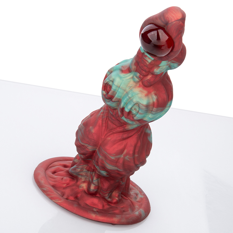 Colorful Glass Beads Female Masturbation Dildo