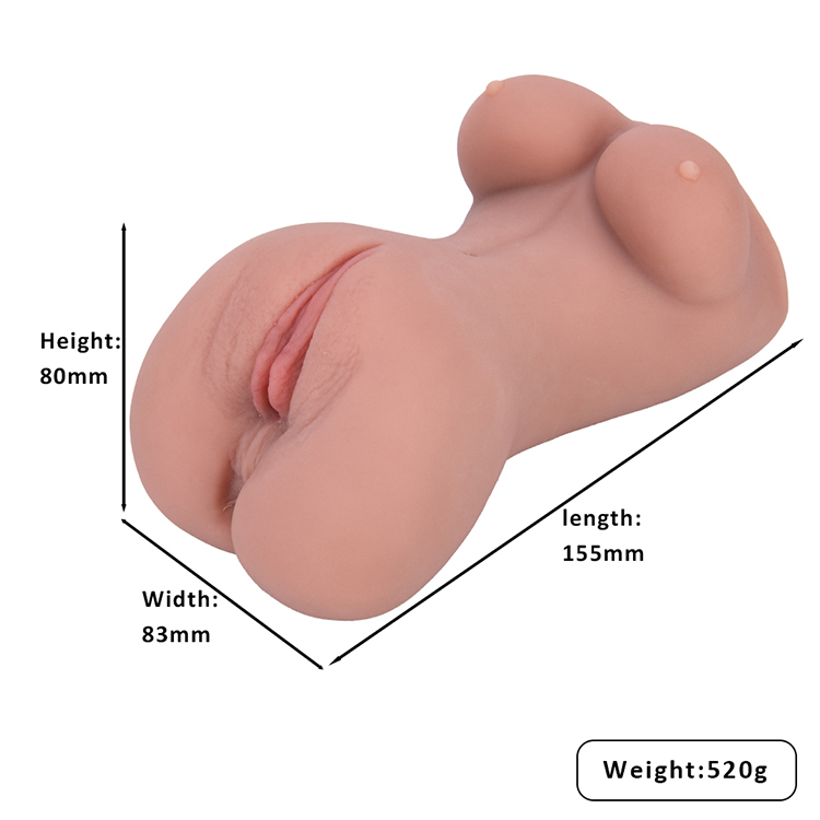 Realistic Vagina Breasts Anal Pocket Pussy Sex Toys for Men