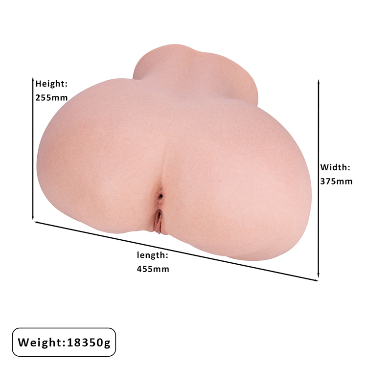 Popular Adult Full Size Masturbation Sex Toy of Soft Female Body Model and Enhanced Hip Girth