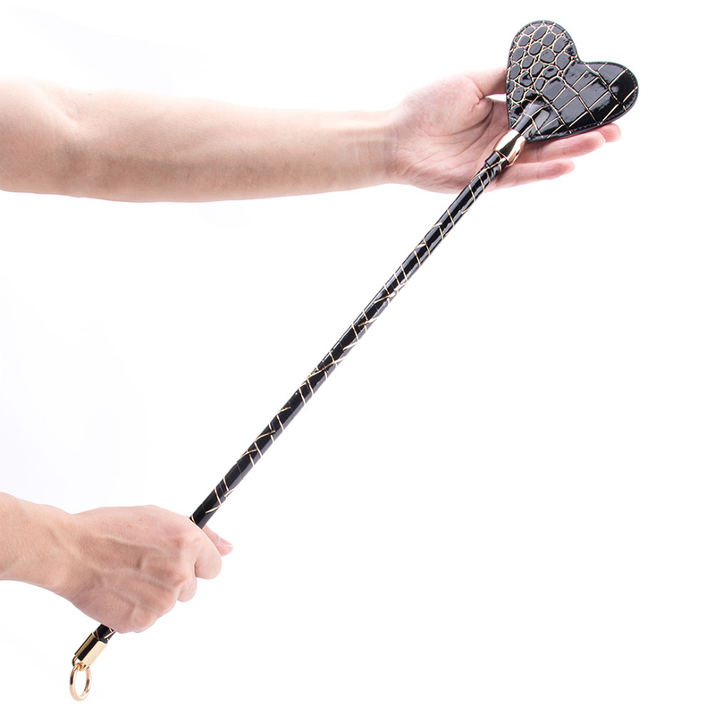 Paddle Soft Leather Heart Love Whip Fetish Sex Toys PU Whip Flogger Products