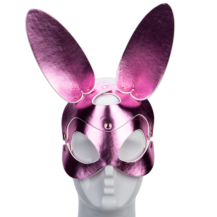 Sexy BDSM Bondage Restraint Set Rabbit Eye Mask Blindfold for Erotic Play