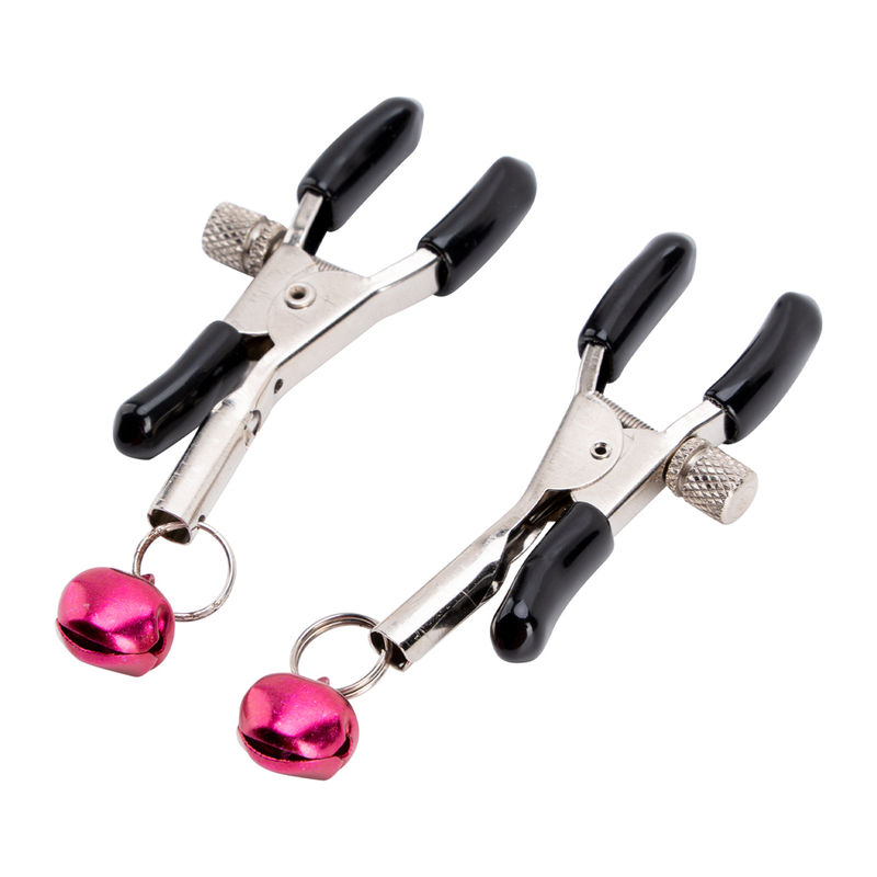 Nipple Clip Female Restraint Set BDSM Sexy Couple with Bell Nipple Clip Gift Couple Game Gift