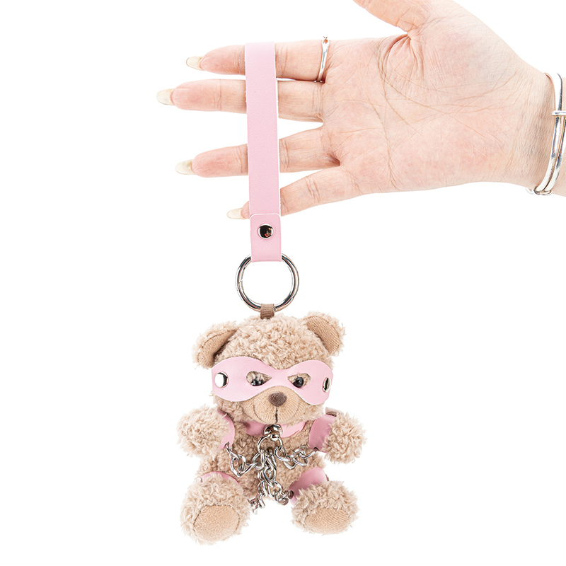 Christmas Gift Gothic Bear Leather Vest Belt Set SM Bear Gift