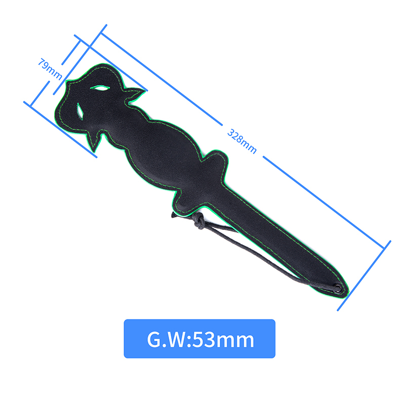 High Quality SM Spanking Paddle for Female Gothic Style BDSM Sex Toy Present Gift for Couple Game