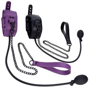 Advance Adult Sexy Collar and Chain for Women Bondage Restraint Belt SM Products