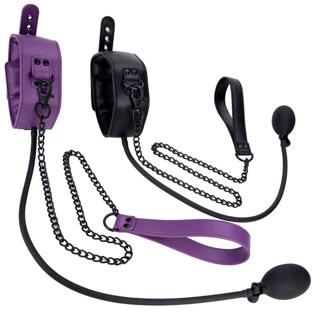 Advance Adult Sexy Collar and Chain for Women Bondage Restraint Belt SM Products