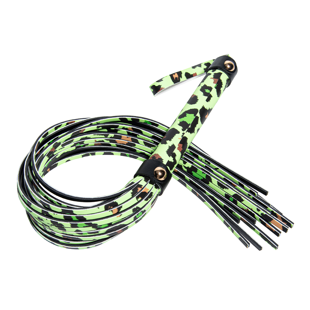 7PCS Fashionable Luminous Leopard Print Adult SM Toy Set