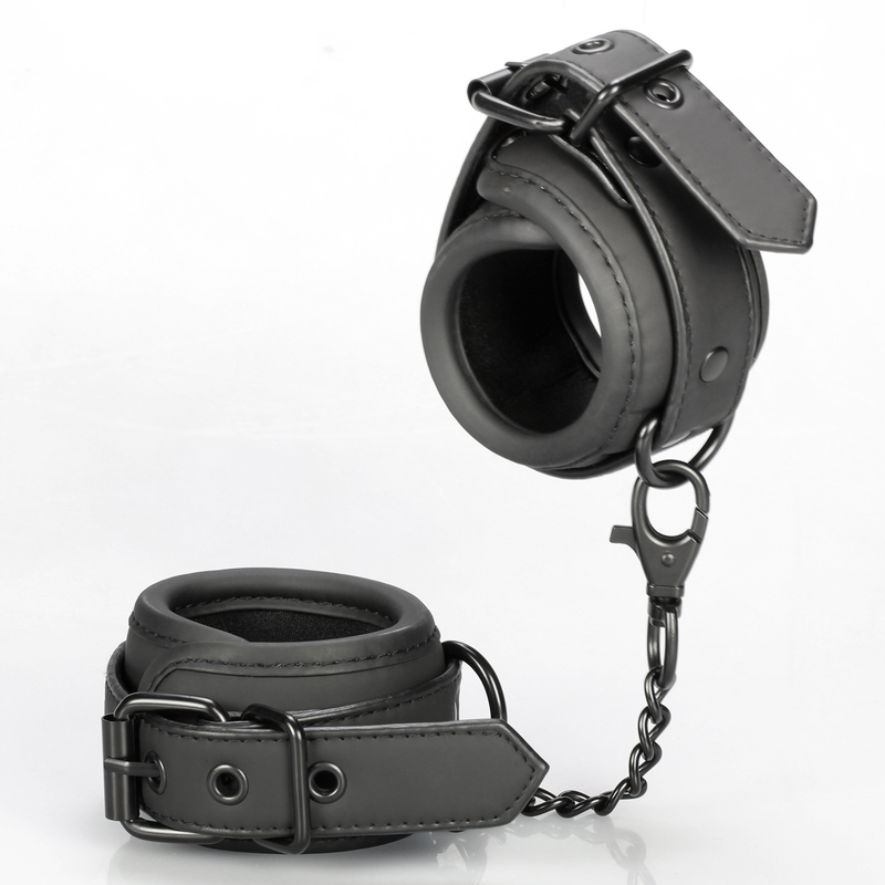 7PSC Luxury Matte Professional Bondage Kit 7-Piece Advanced BDSM Adult Bondage Set for Couples