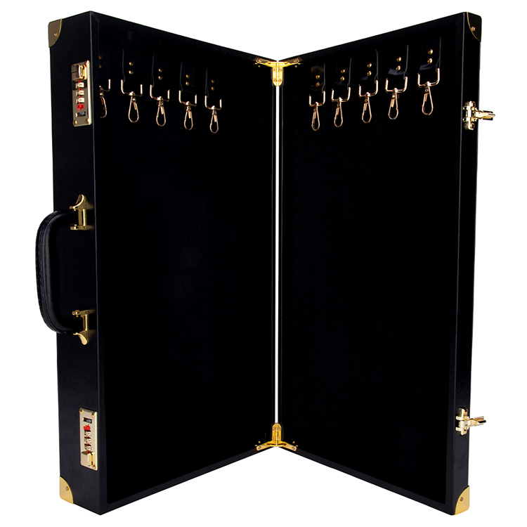 PU Leather Boxed SM Bondage Kit 6 Piece Female BDSM Set Gothic Couples' Gift for Role Play