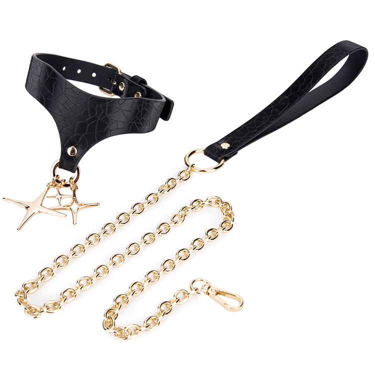 Best Selling PU Leather Bondage Collar Restraint Neck Collar for Couples' BDSM Adventures
