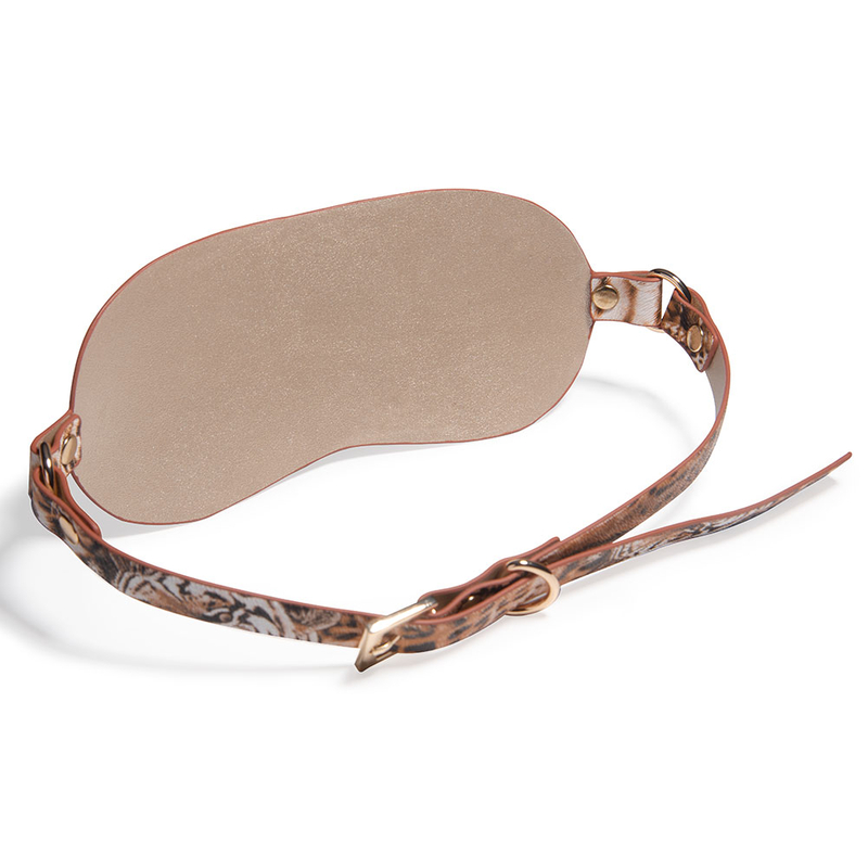 Sexy Tiger Stripe Blindfold for Adults Essential BDSM SM Erotic Slave Sex Tiger Stripe Eye Mask Sex Product Fetish