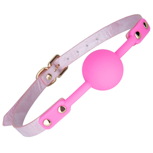 Bdsm Bondage Lovely Mouth Gag Ball Sex Toy Ball Gag Gear for Woman or Man