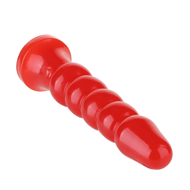 Soft PVC Prostate Massager Anal Plug and Anus Dilator for Erotic Adult Toys