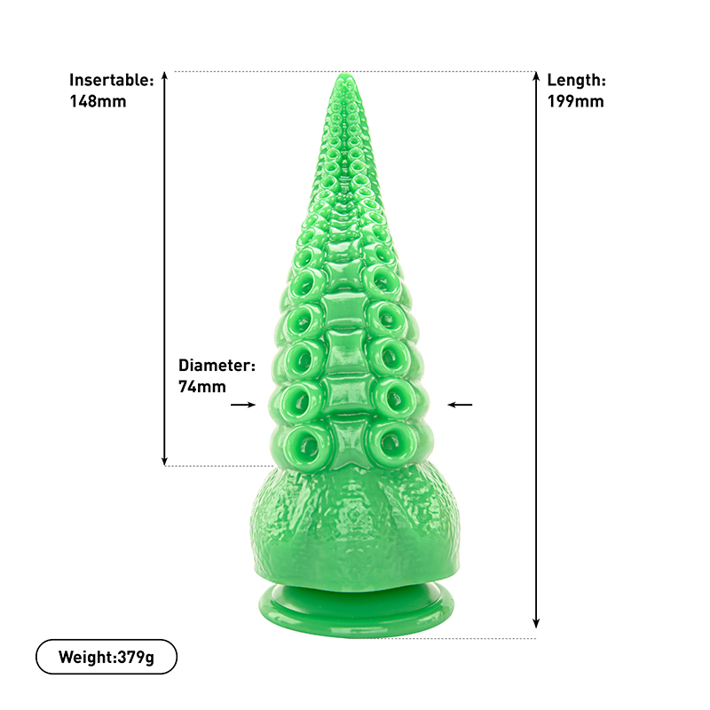 Fantasy Colorful Adult Toy Tentacle Monster Dildo Big Thick Octopus Shape with Wholesale Options