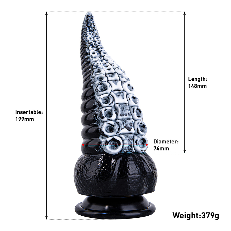 Fantasy Colorful Tentacle Monster Dildo Big Thick Octopus-Shape Adult Toy for Wholesale