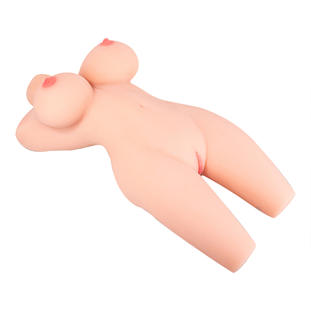 Male Masturbator Lifelike Female Sex Doll Torso With Big Boobs Anal Pussy