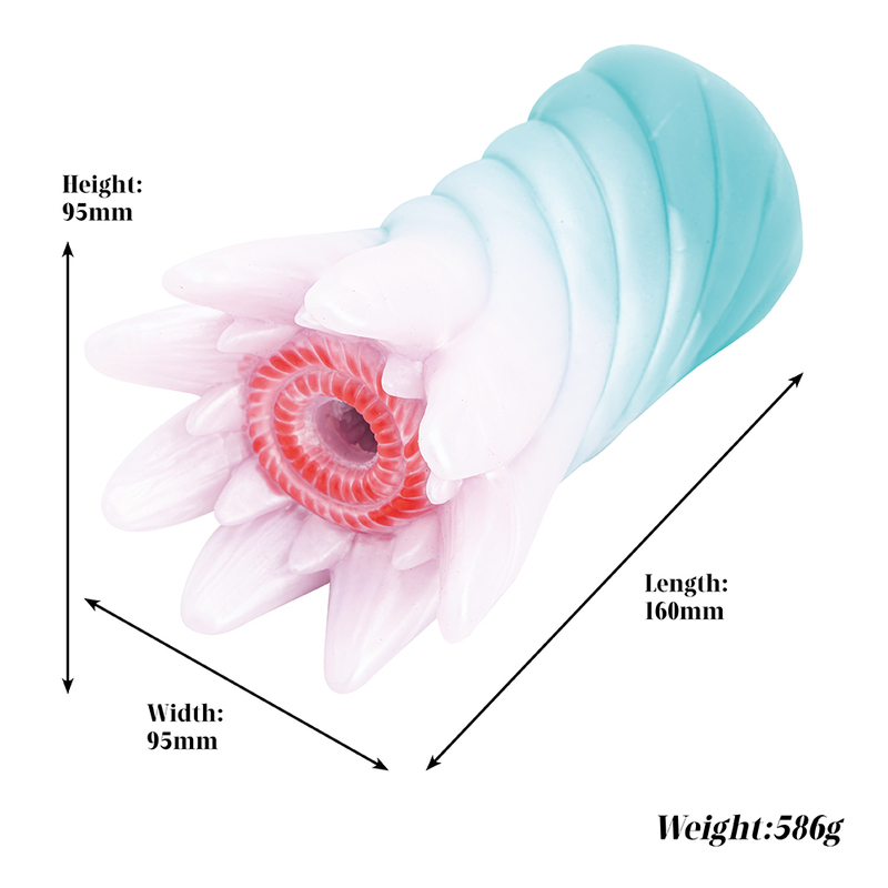 Lifelike Alien Soft Silicone Anus Masturbation Cup for Male