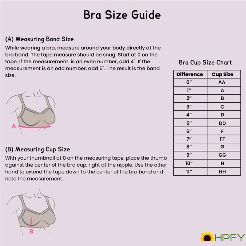 bra size guide