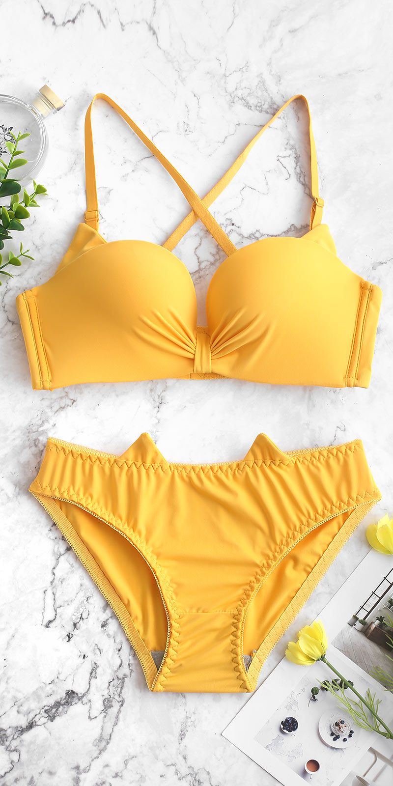 cute yellow swimsuits (2)