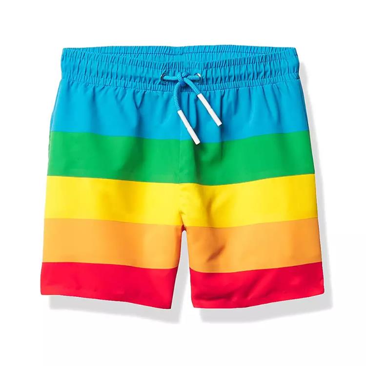 Side Printed Swim Short