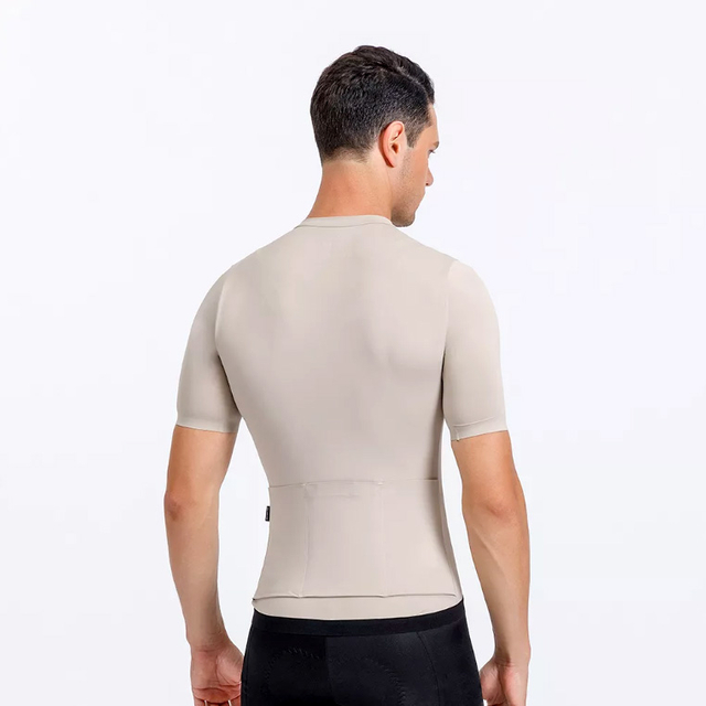 Maillots de cyclisme doux pour hommes, ne se fanent jamais