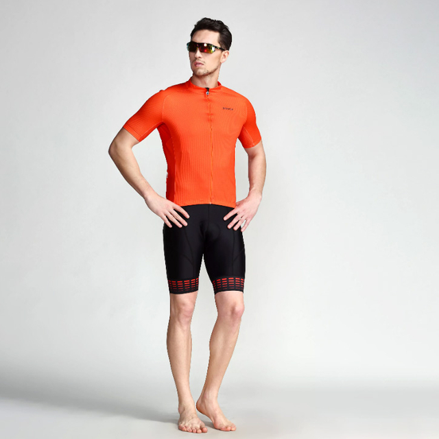 Maglie da ciclismo da uomo alla moda senza cuciture