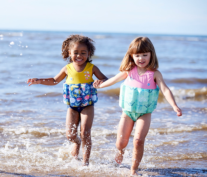 swimsuits with floats built in