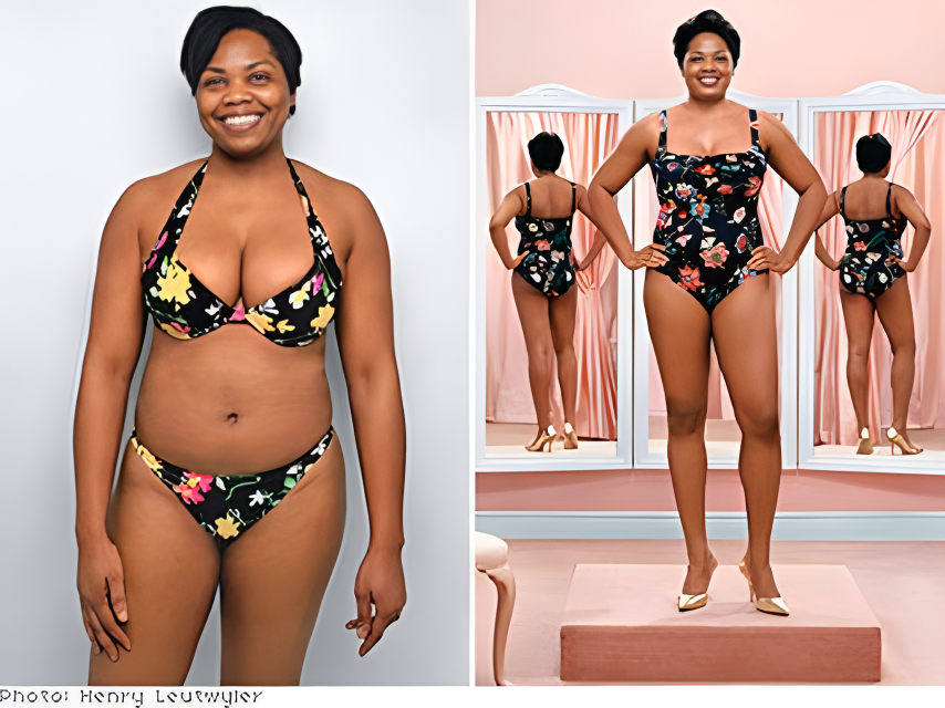 how to not look fat in a swimsuit 2