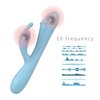 All-inclusive Seamless Silicone Rabbit Ears & Beginner Friendly -G Spot Vibrator for Women