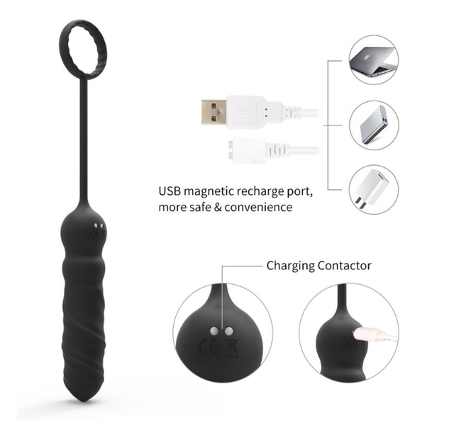 Wireless Remote Control Anal Plug Massager Vibrator With 16 Vibration Frequencies Sex Toy for Adult Couple