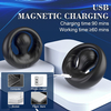  Silicone Cock Ring with Adjustable Vibration Intensity for Enhanced Pleasure