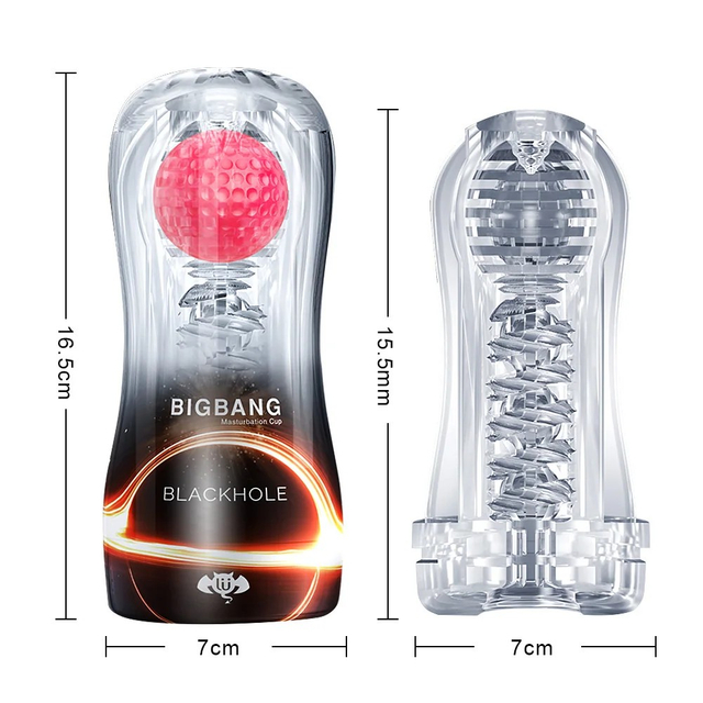  Soft Pussy Transparent Vacuum Sex Cup