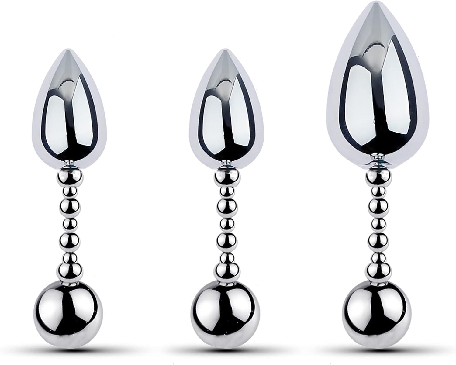 Metal Double-headed Anal Plug 